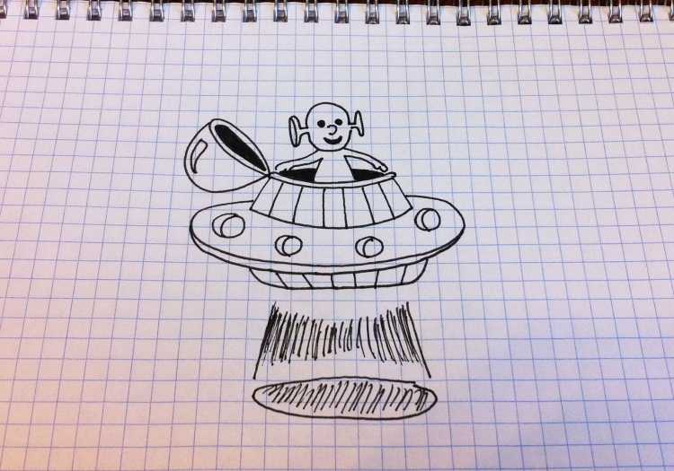 Простенькие рисунки ручкой