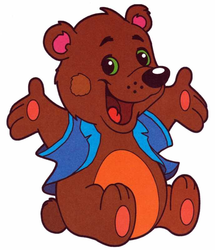 Медведь мультяшный