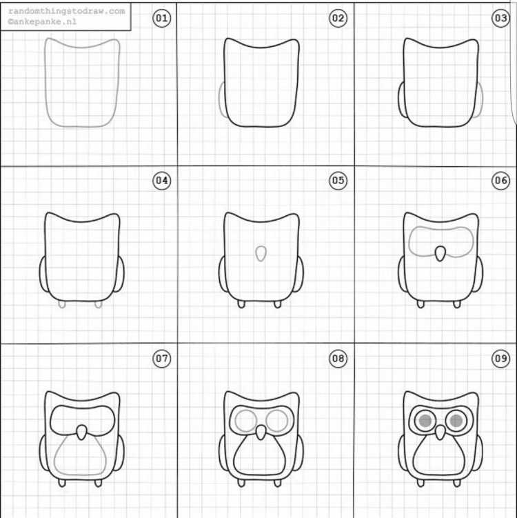 Рисунки для срисовки в ЛД