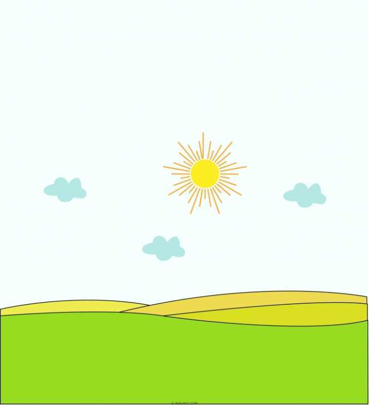 Степь мультяшный