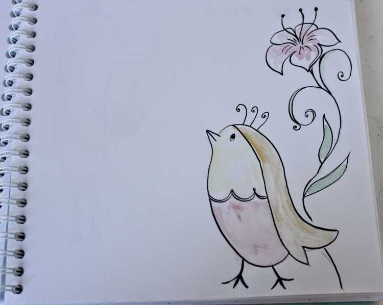 Рисунки для срисовки в артбук