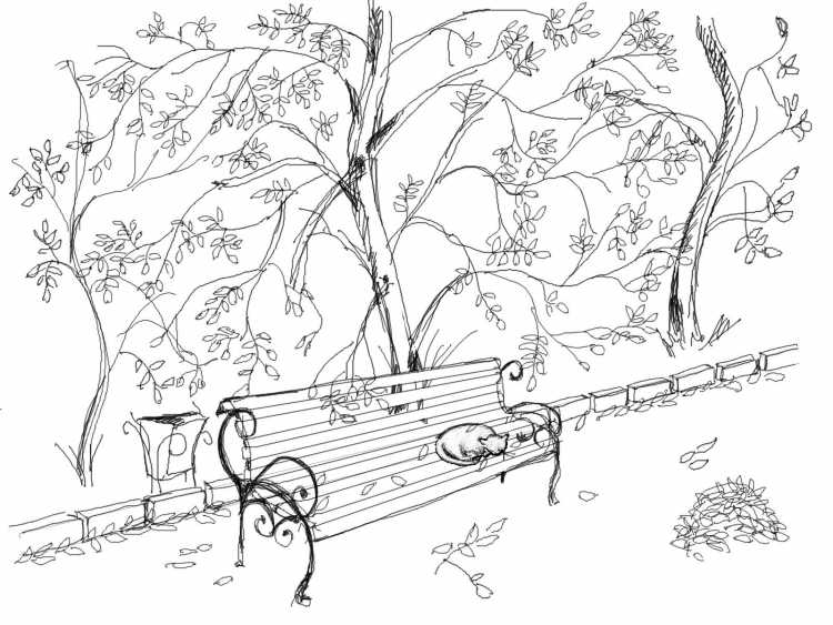 Рисунок по теме Золотая осень