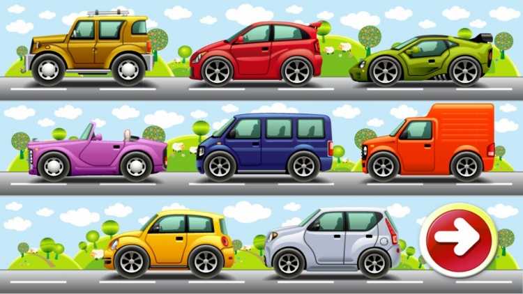 Мультяшные автомобили