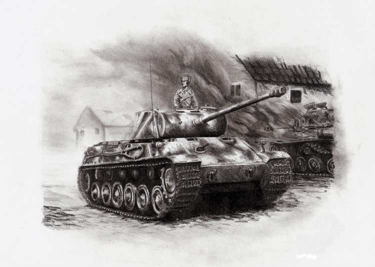 Графические рисунки танков