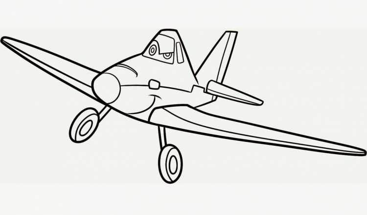 Самолет на белом фоне мультяшный