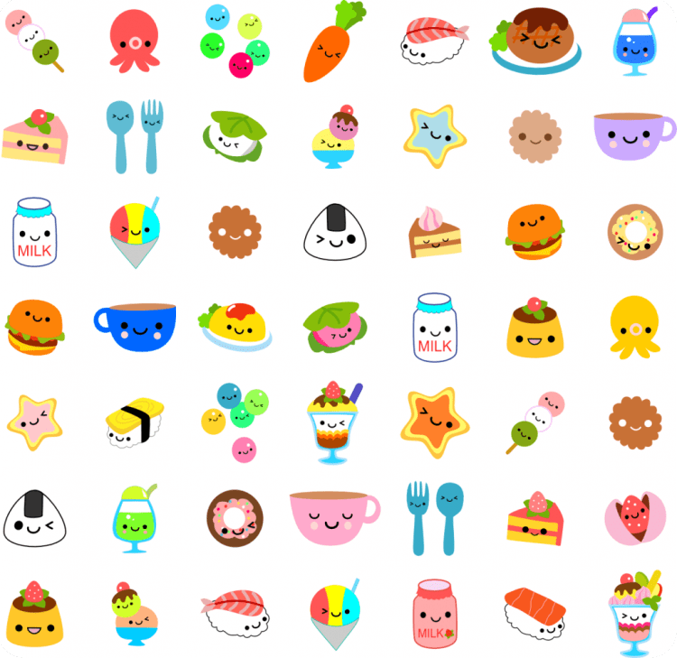 Еда с глазками