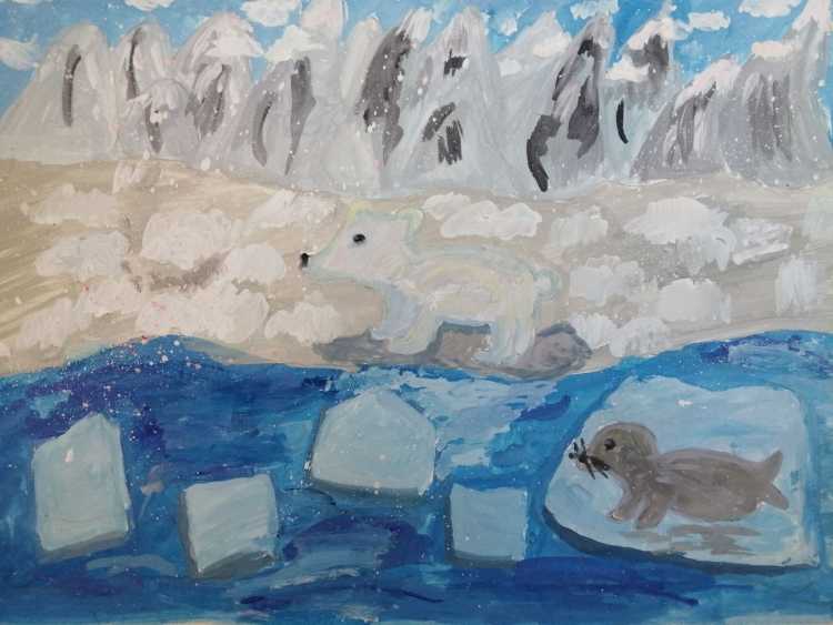 Нарисовать Арктику