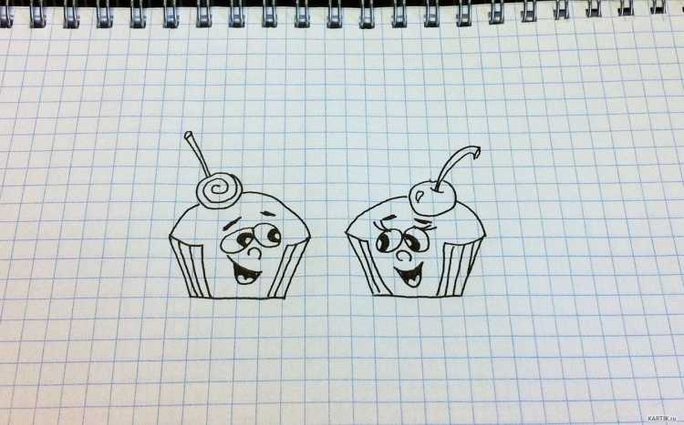 Рисунки для срисовки лёгкие