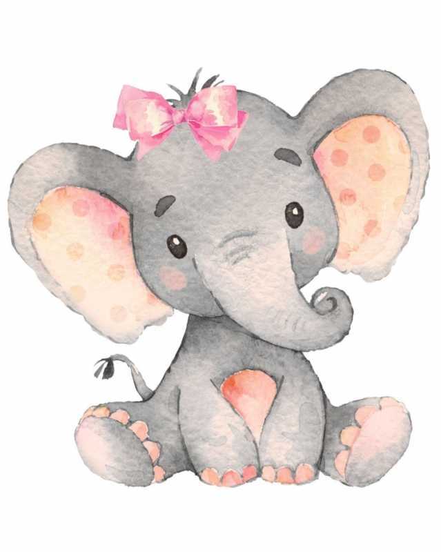 Слонёнок мультяшный