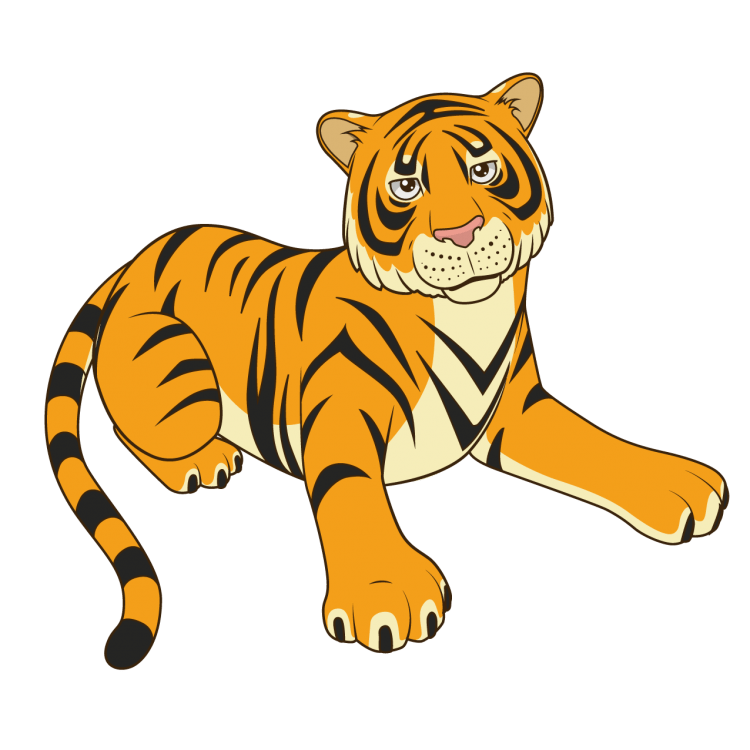 Тигр для детей