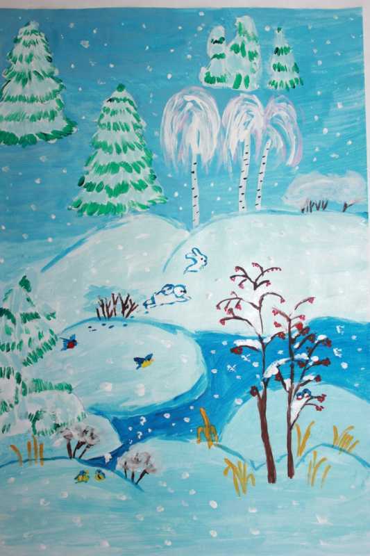 Зимние картинки для детей