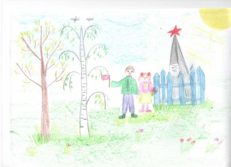 Детские рисунки на тему моя малая Родина