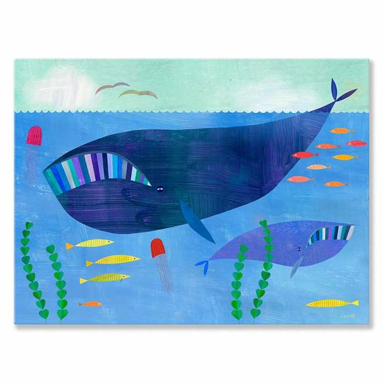 Рисование с дошкольниками кита