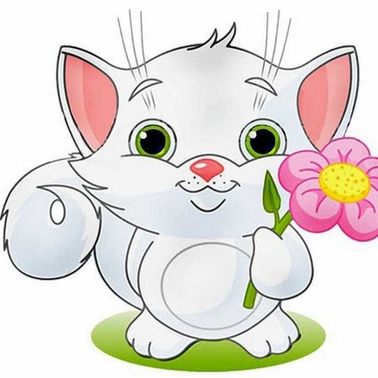 Котенок мультяшный