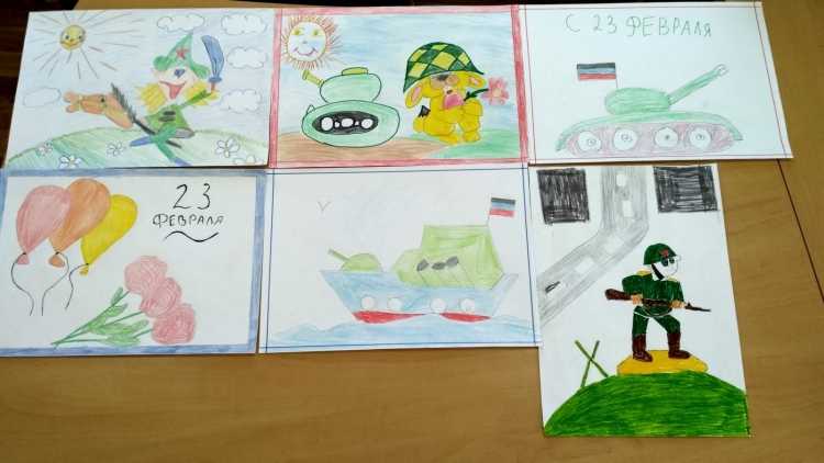 Защитники Донецкой народной Республики рисунок