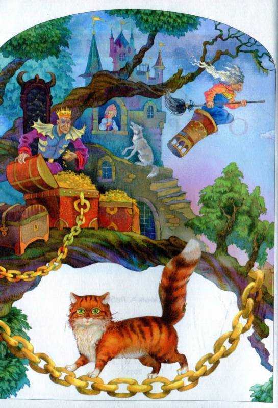 Сказка царе Салтане гуашью профессионально