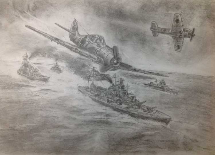 Рисунки про войну 1941-1945