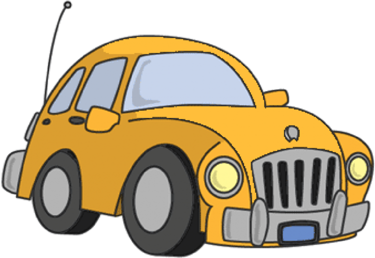 Машина раскраска для малышей