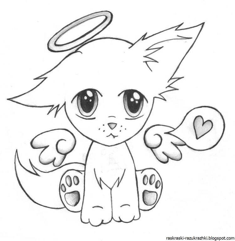 Картинки для срисовки животные