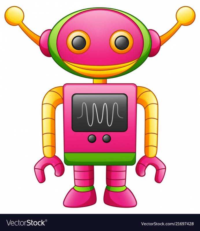 Робот рисунок карандашом