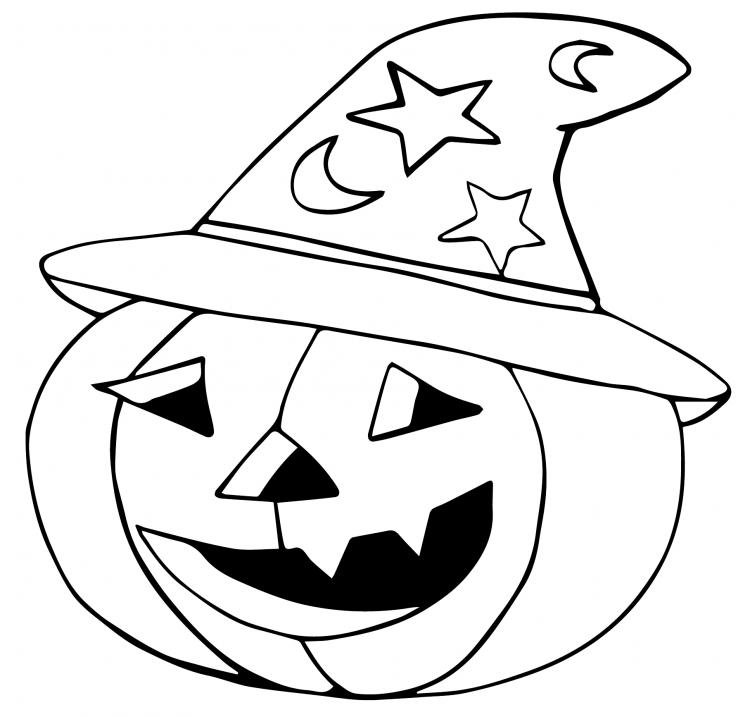 Раскраска Хэллоуин