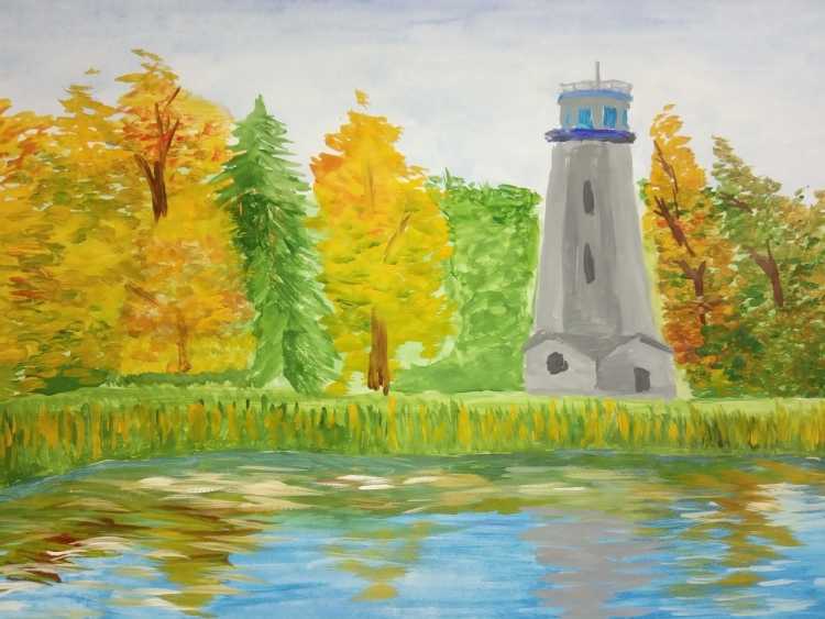 Рисунок на тему моя малая Родина