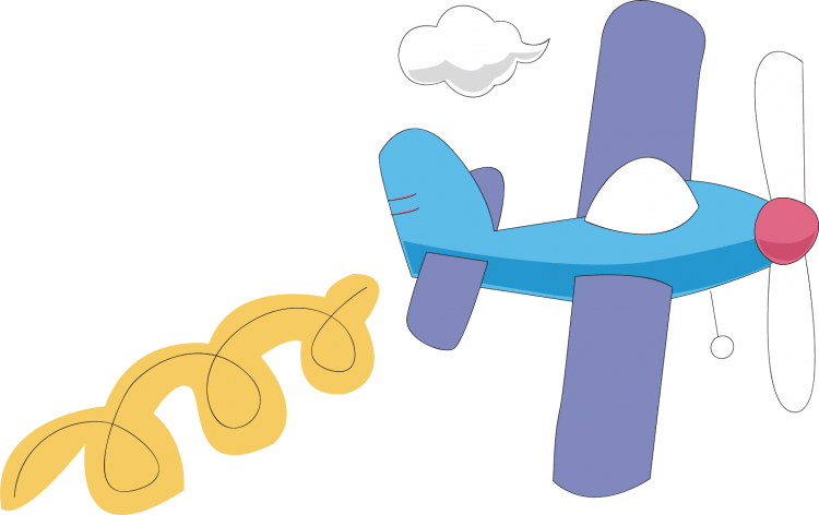 Самолет иллюстрация