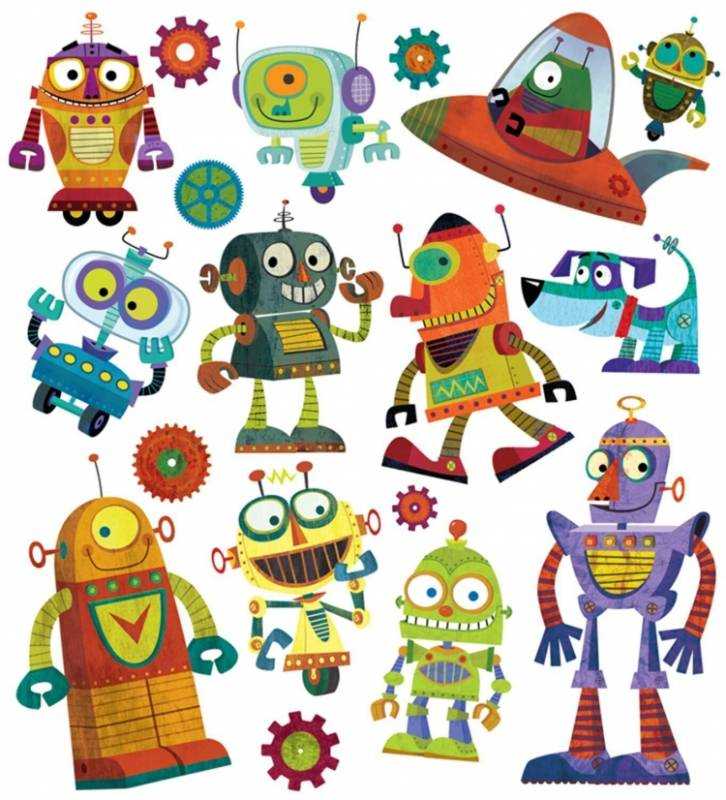 Как нарисовать робота