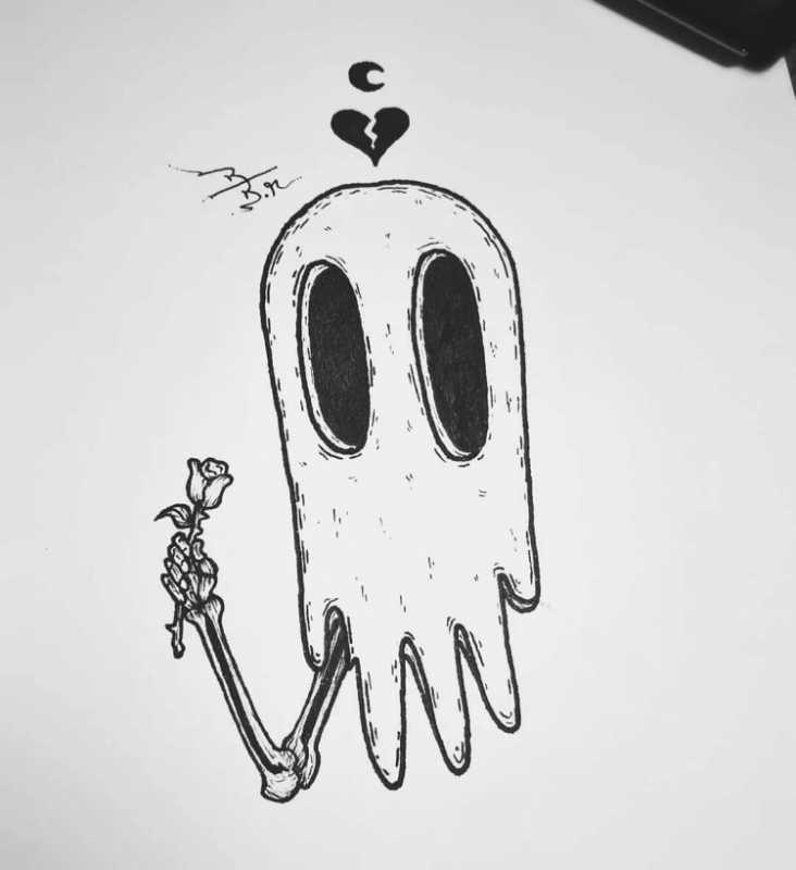 Рисунки ручкой для срисовки легкие