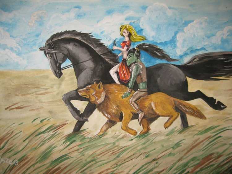 Картина Королева степей