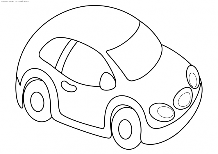 Рисование для детей машинки