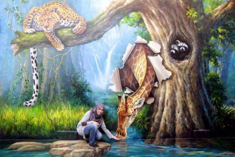 Батик в гостях у сказки