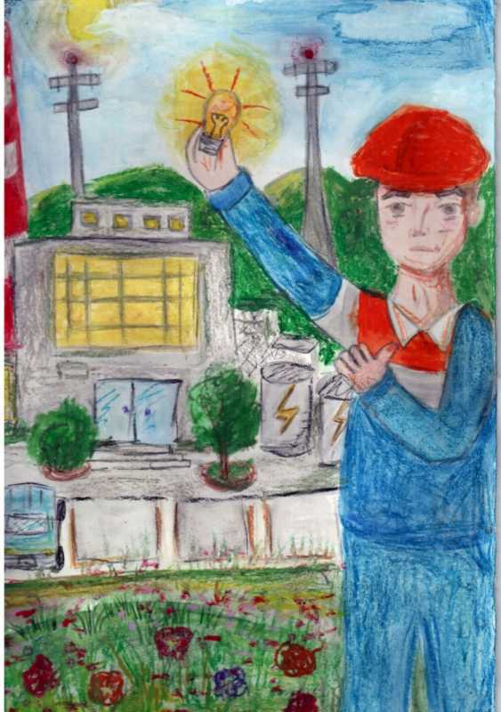 Рисование на тему профессии