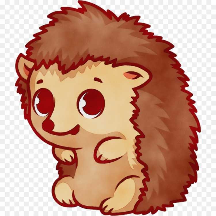 Раскраска Ёжик