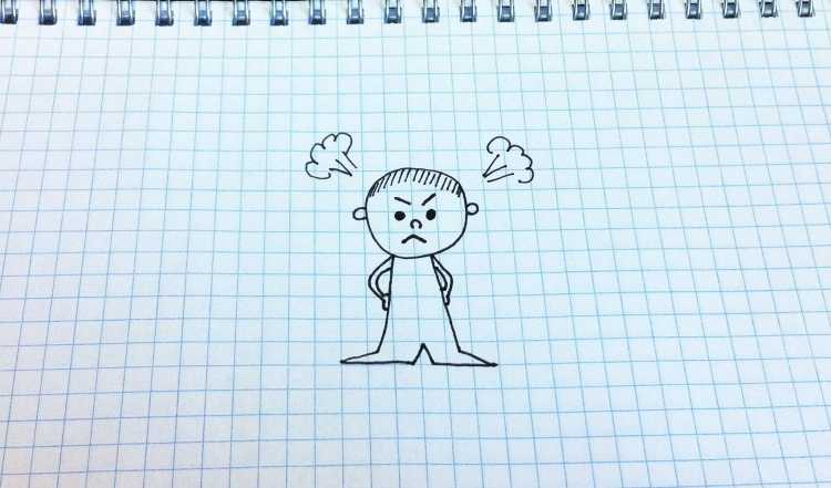 Зарисовки ручкой в тетради