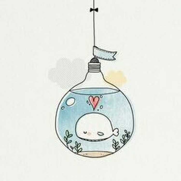 Рисунки лампочки в скетчбук