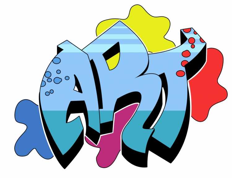 Стикеры граффити флоп