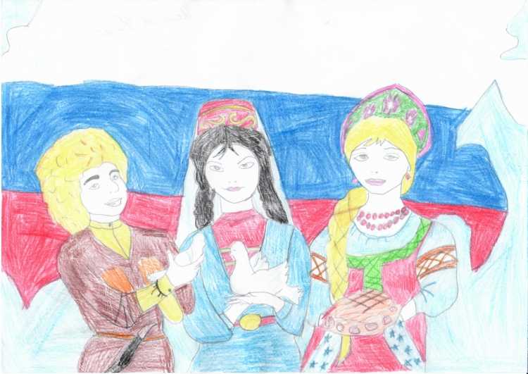 Портрет многонациональной России