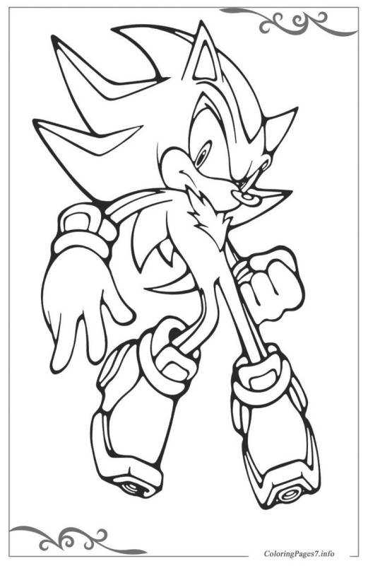 Раскраски Соник Икс (38 фото)