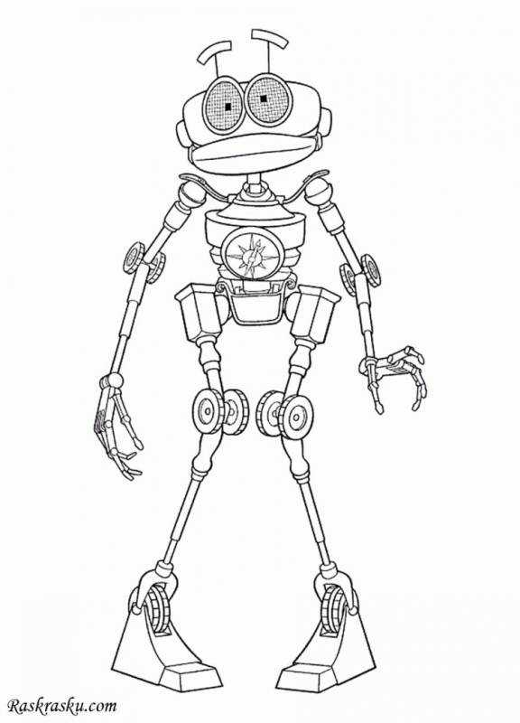 Робот мультяшный