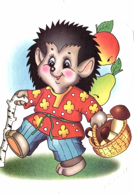 Маска Ёжика на голову