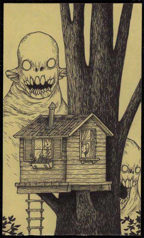 Страшные рисунки карандашом