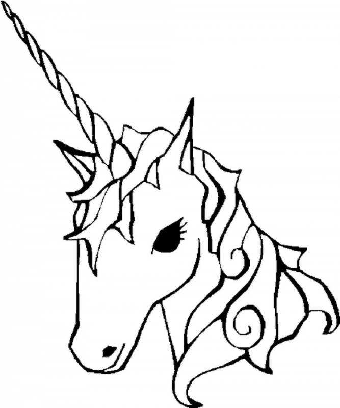 Раскраска Единороги