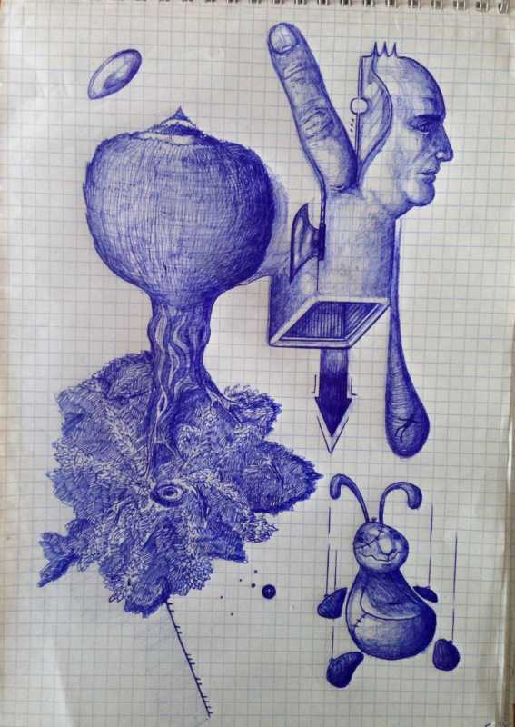 Рисунки ручкой для начинающих