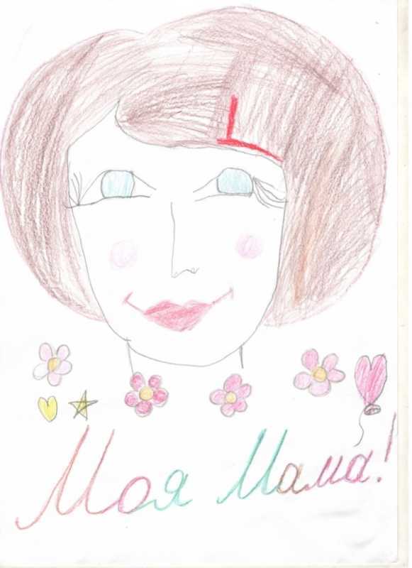Простые рисунки для мамы