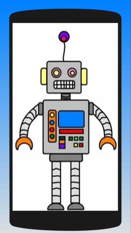 Изображение робота для детей