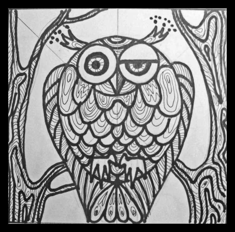 Графика гелевой ручкой для начинающих легкие