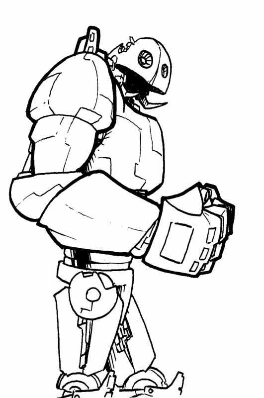 Срисовать робота