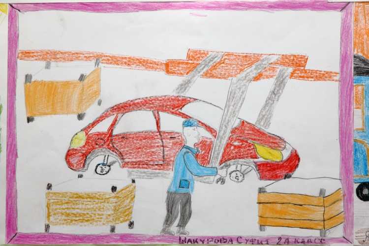 Раскраска парикмахер для детей