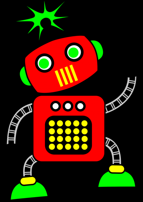 Милый робот для детей